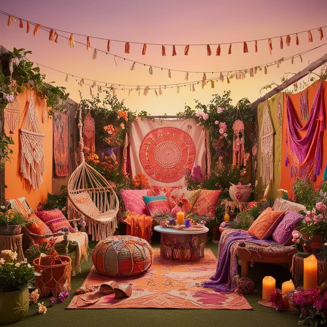Renovación de Jardín Hippie 2025: Ideas Fáciles para un Paraíso Bohemio