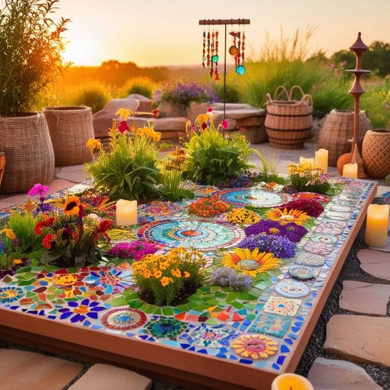 Von Rustikal bis Verspielt: 12 Atemberaubende Hippie-Gartenbeet-Designs für 2025