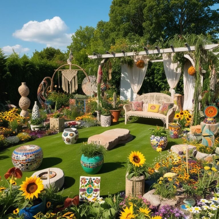 Transformation de Jardin Hippie 2025 : Idées Simples pour un Paradis Bohème