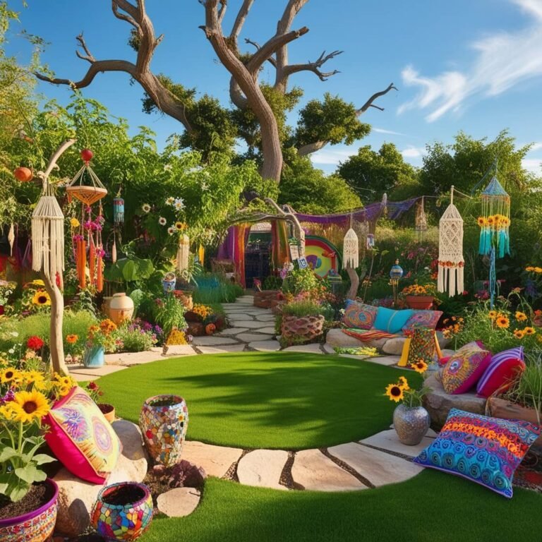 2025 Hippie Garden Makeover: Easy Ideas for a Bohemian Paradise!