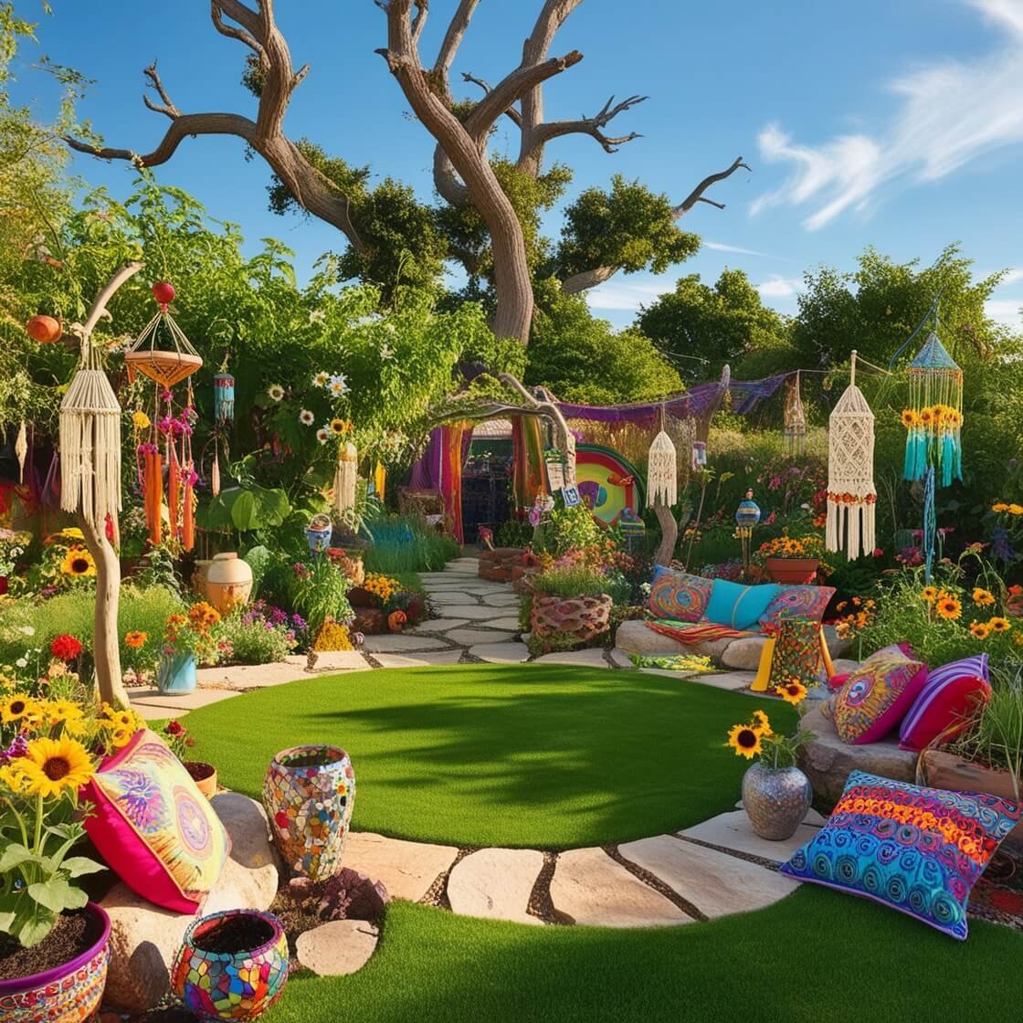 2025 Hippie Garden Makeover: Easy Ideas for a Bohemian Paradise!