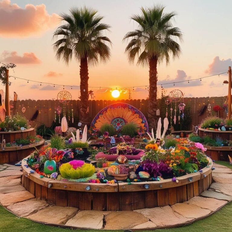 12 Magical Hippie Garden Bed Ideas for 2025: Transform Your Backyard into a Boho Paradise