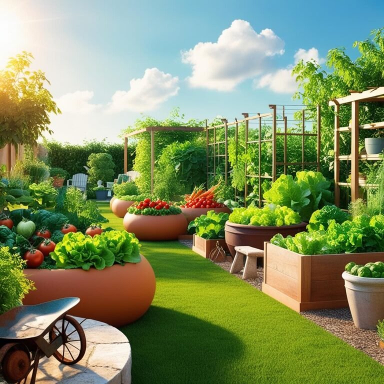 Top 11 Creative Home Vegetable Garden Ideas 2025