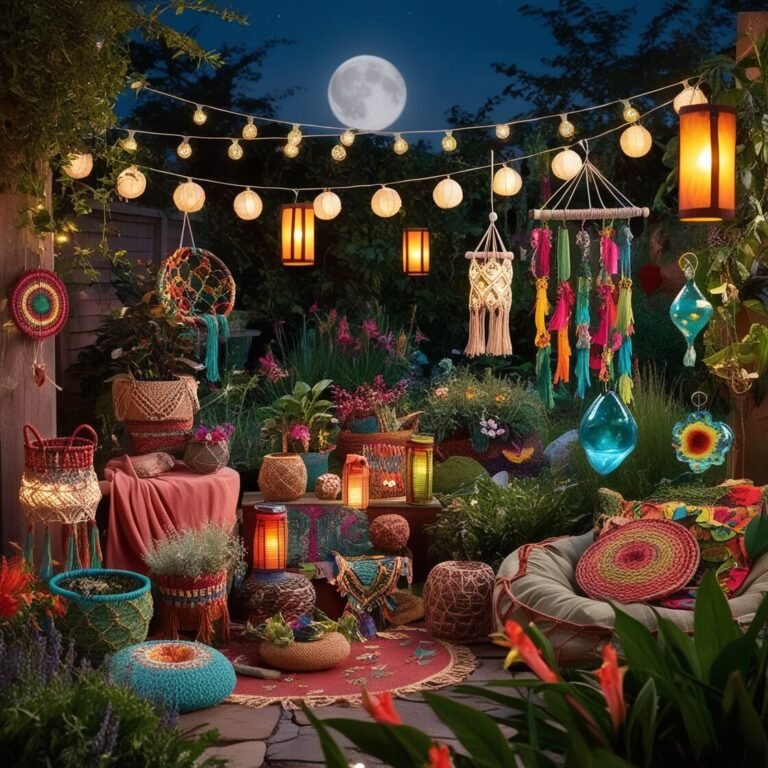 Hippie-Gartenbastelideen 2025: Kreativität und Nachhaltigkeit vereinen
