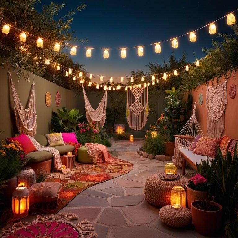 15 idées esthétiques de jardin hippie de rêve pour transformer votre oasis de jardin