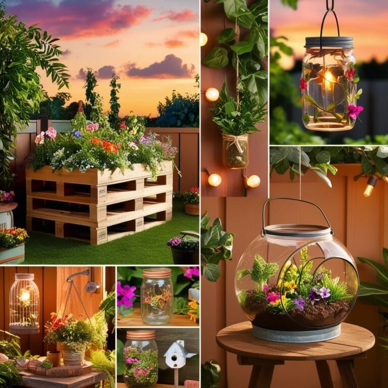 12 Creative Garden DIY Ideas 2025: Transform Your Outdoor Space with Creativity!