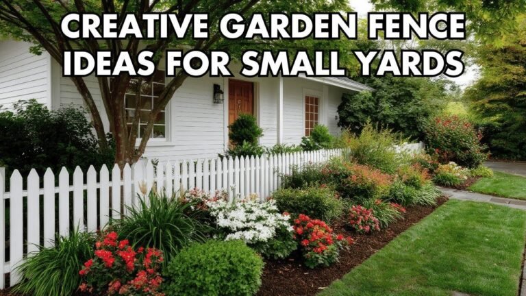 21 Creative and Affordable Garden Fence Ideas for Your Yard