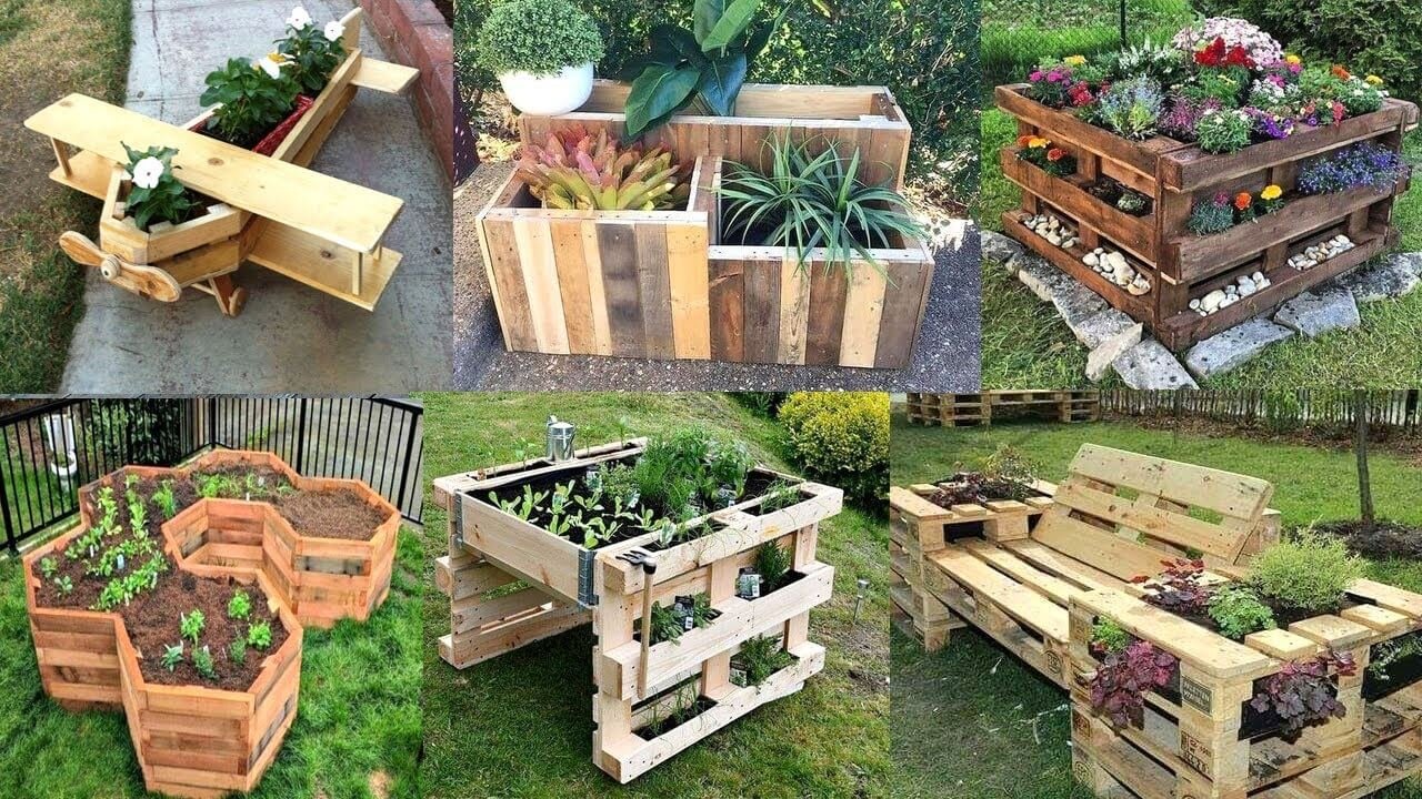 17 Easy and DIY Pallet Garden Ideas for Your Yard