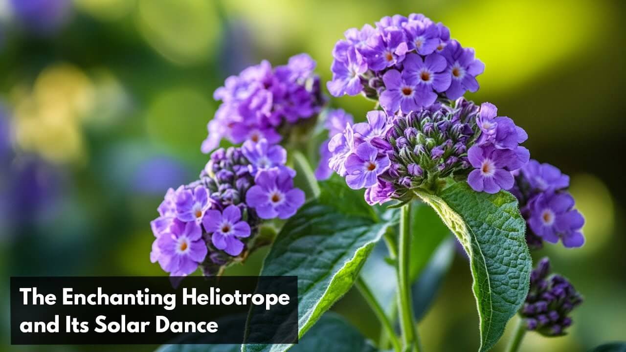 The Enchanting Heliotrope and Its Solar Dance