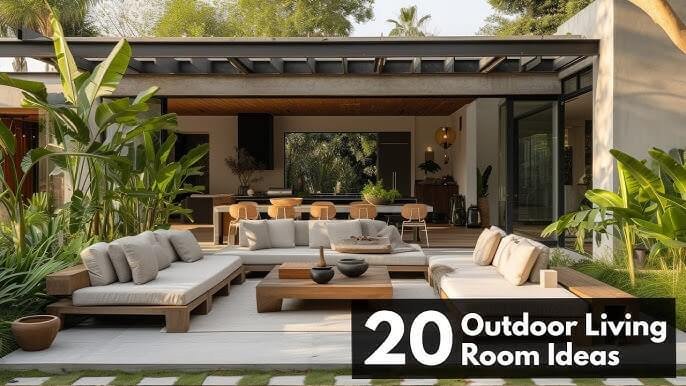 20 Stunning Outdoor Living Room Ideas to Elevate Your Backyard