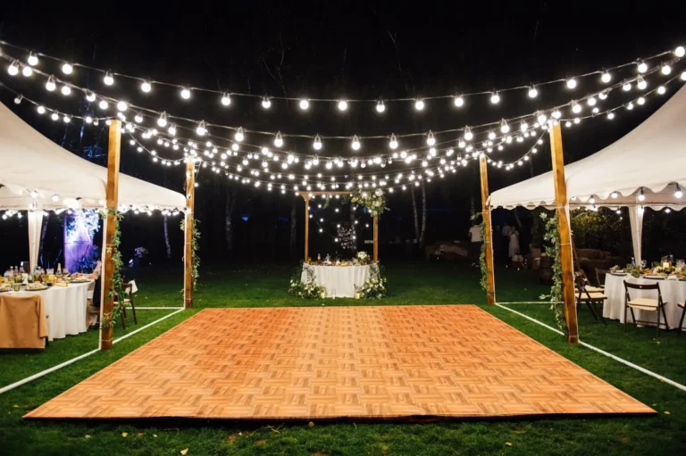 14 Creative DIY Outdoor Wedding Dance Floor Ideas