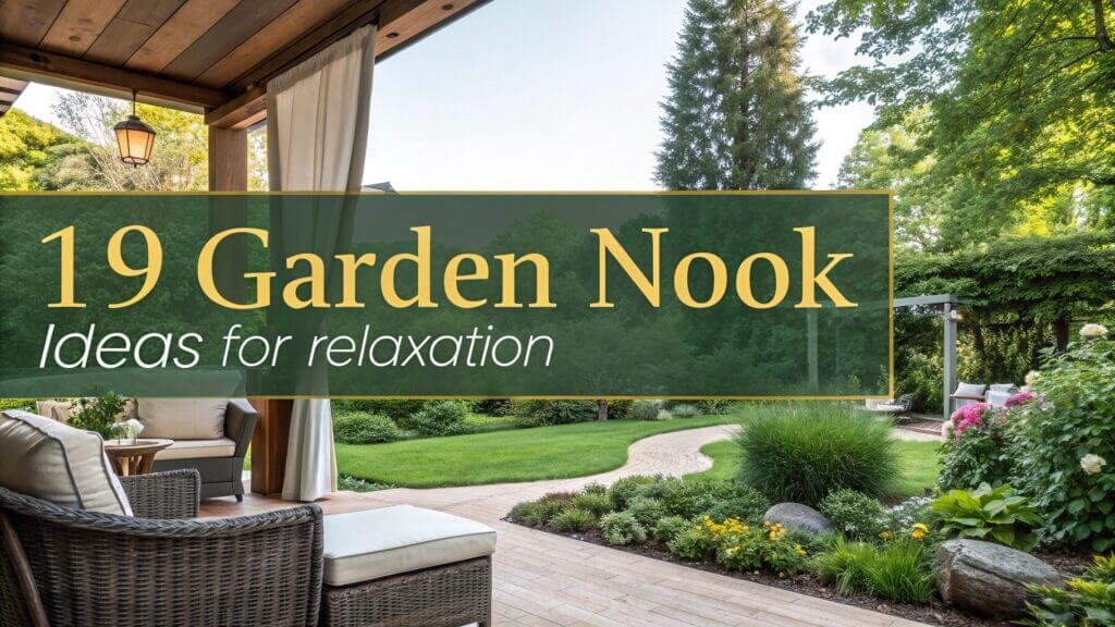 19 Dreamy Backyard Nook Ideas for a Peaceful Outdoor Hideaway